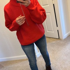 🌺Vince Camuto🌺Ladies Half Zip
Pullover Sweater love this color CROSSFIRE